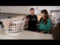 Boyfriend Explains To Girlfriend The Powers Of The Mysterious Laundry Basket