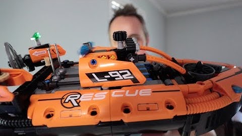 This Awesome Toy Hovercraft Makes A Great Gift for Any Occasion | LEGO Technic Rescue Hovercraft