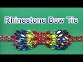Solder a Rhinestone Bow Tie Necklace with a Heat Gun