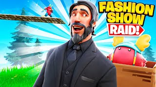 I STREAM SNIPED Fortnite Fashion Shows with a GUFF SKIN ARMY... (WE WON)