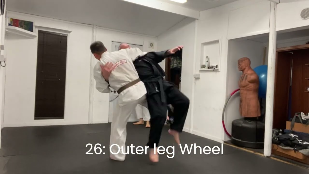50 Japanese Jiu-Jitsu Traditional  Throws - Beautifully executed by Sensei Sui