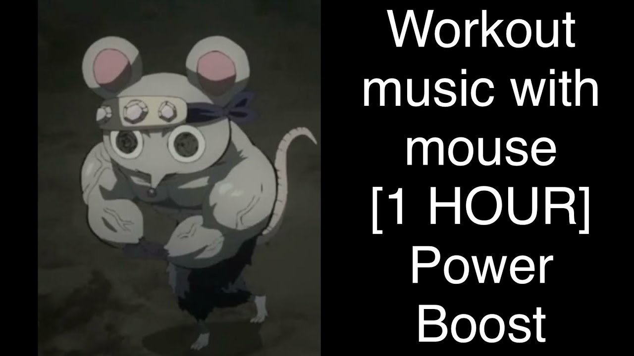 It’s about drive it’s about power mouse [1 HOUR] #workoutmusic - YouTube