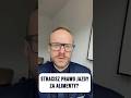 Nie płacisz alimentów? Możesz stracić prawo jazdy #adwokat #prawo #rzeszów #dlaciebie #prawnik
