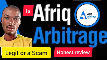 is Afriq arbitrage system Legit or Scum Honest review