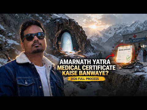 Amarnath Yatra Medical Certificate Kaise Banwaye? Full Process 2026 🔱