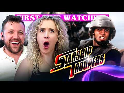 Starship Troopers (1997) | First Time Watching | Paul Verhoeven is UNHINGED! 🪲🔥