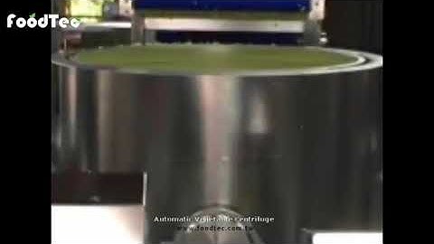 【FoodTec】Automatic Vegetable Centrifuge
