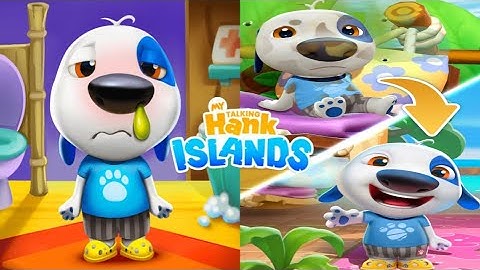 My Talking Hank: Islands - New Outfit New Adventure Gameplay (Android, iOS Game) #tomhappy 