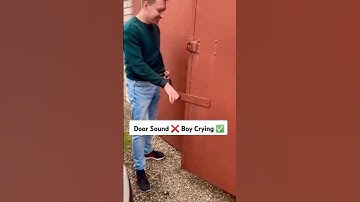 Door Sound ❌ Boy crying ✅😂😂😂 Funny Shorts                  #trending #youtube #shorts #funny #lover