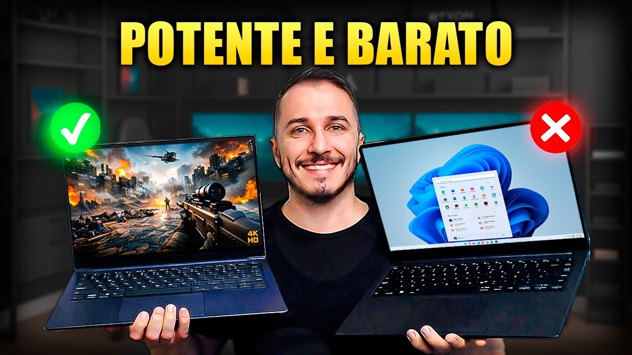 NOTEBOOK CUSTO BENEFICIO 2026 | TOP 7 MELHOR NOTEBOOK POTENTE E BARATO ...