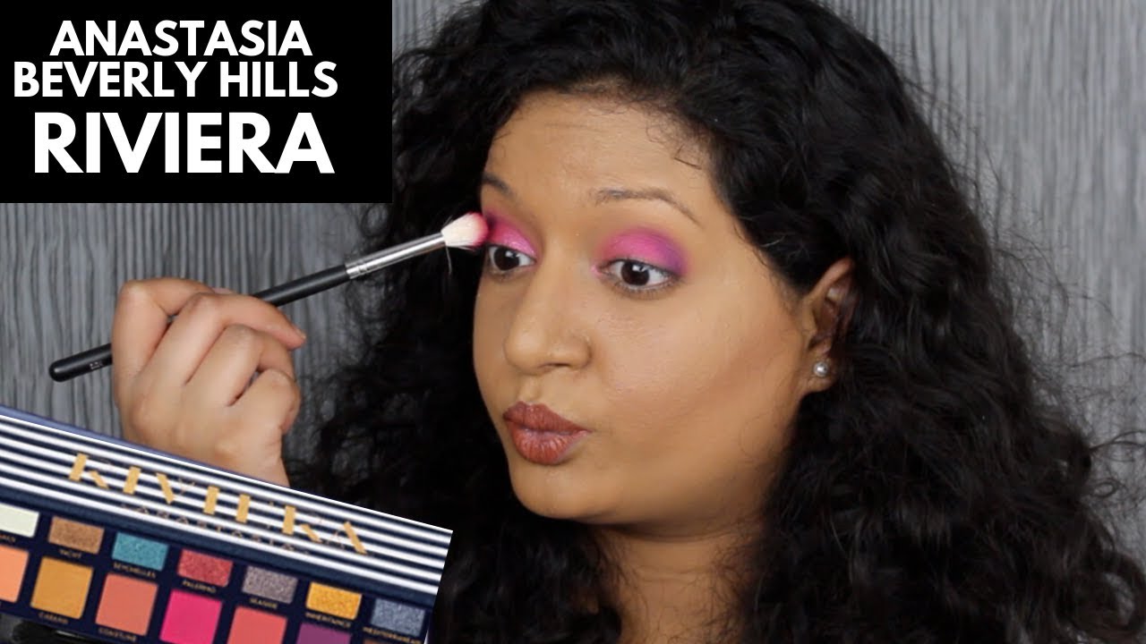 Anastasia Beverly Hills Riviera Eyeshadow Palette Review - YouTube