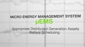 Micro EMS - Planning Function