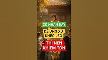 Cổ nhân dạy : 7 câu nói khiêm tốn bạn nên học để ứng xử khéo léo  #cổnhândạyđời #trietlysong