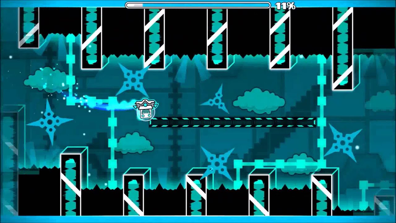 Geometry Dash - My Parts In An Ultra Collab (30 Person) - YouTube