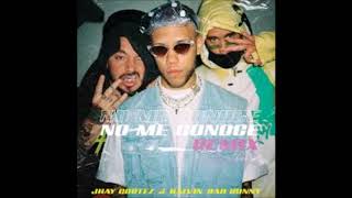 No me conoce remix   Jhay Cortez   J Balvin   Bad Bunny