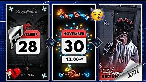 HAPPY BIRTHDAY 🥳🎉 | New 3D XML File 🎟️ | Birthday Video Editing Xml| #alightmotion @mrakashtech8343