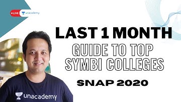 Last one Month for SNAP | Guide to top Symbi Colleges | Parikshit Saikia | Unacademy CATalyst