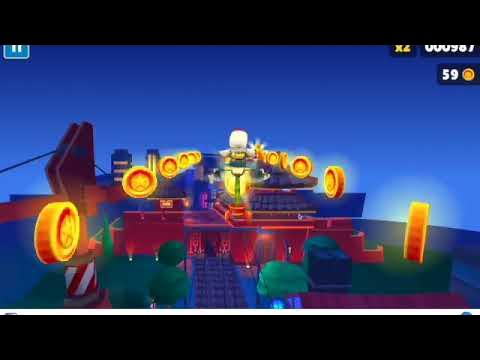 SUBWAY SURFERS  MONKBOT IS BACK - I'M RUNNING THE STREETS WITH THIS  LEGENDARY HIGH TECH SURFER 