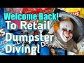 RETAIL DUMPSTER DIVING FOR FOOD||Pharmacy Haul||Halloween Store Goodies ALREADY!