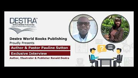 Authors Interview - Author & Pastor Pauline Sutton...
