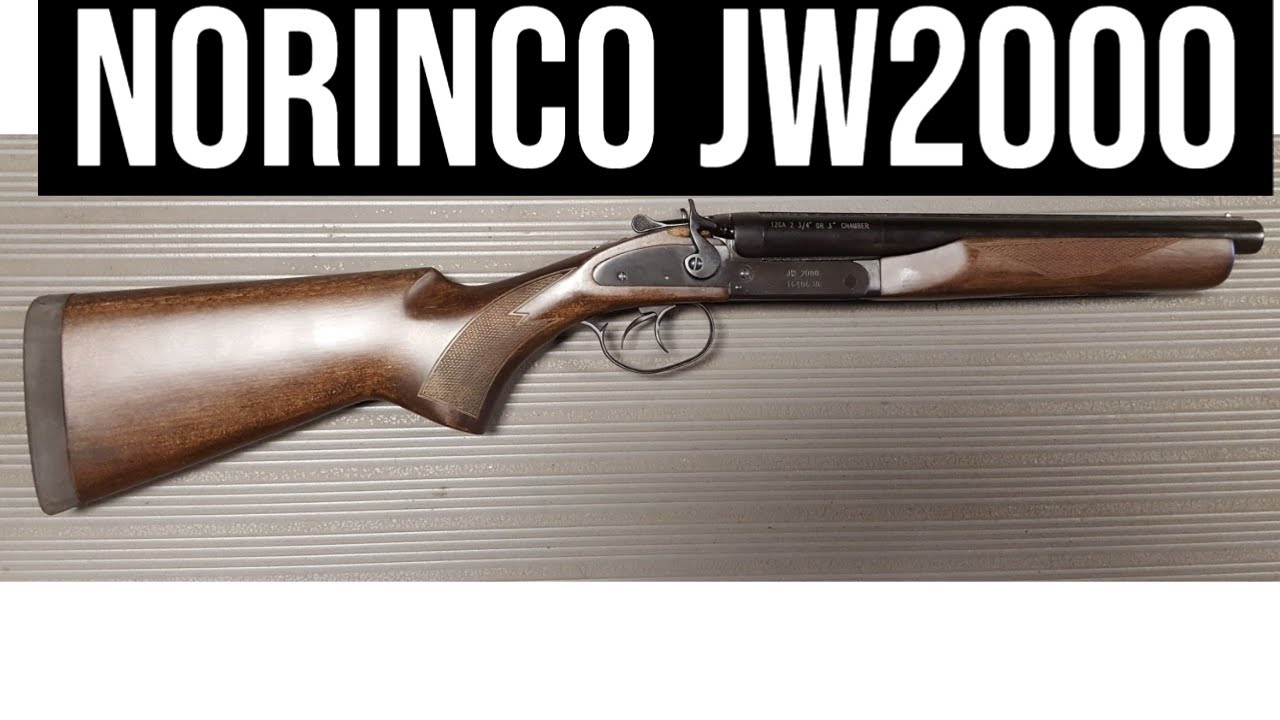 Norinco JW 2000 , Double barrel truck gun. - YouTube