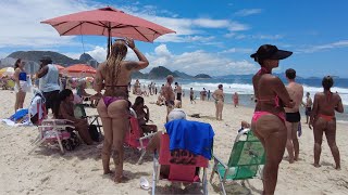 Copacabana Beach Walk | Rio de Janeiro 🇧🇷 Brazil [4K UHD 60 fps]