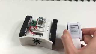 Spark Sumo Bot controlled with Pebble Watch