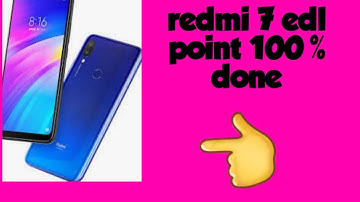 redmi 7 edl point solution