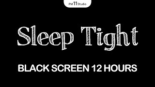 Sleep Tight Instantly Within 5 Minutes | Sleep Music for Relaxing, Deep Sleep | Black Screen