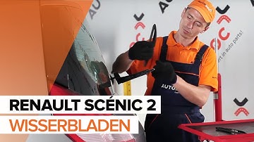 Hoe een wisserbladen achteraan vervangen op een RENAULT SCÉNIC 2 HANDLEIDING | AUTODOC