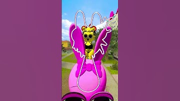 SIZE COMPARISON SPRUNKI SMILING CRITTERS VS BABY SMILING CRITTERS vs SHIN SONIC IN GARRY