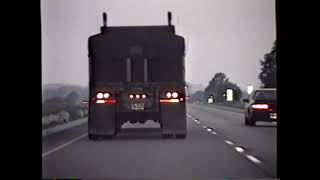 Driving to Tiskilwa, Illinois on I-80 in 1996 pt. 2