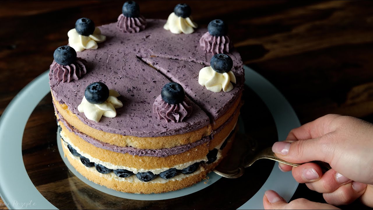 🆕 Лучший черничный торт, который я когда-либо пекла! Уникальный рецепт черничного торта