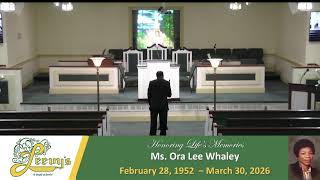 Ms Ora Lee Whaley