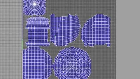 Maya Lightmap UV Shifter Tool