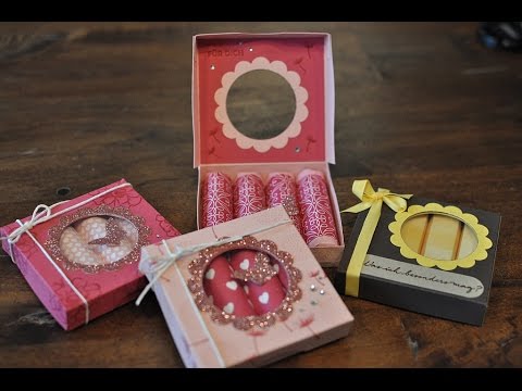 Verpackung Deluxe Fur 4 Riegel Yogurette Merci Mit Produkten Von Stampin Up Youtube