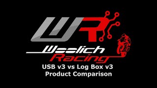 Woolich Racing Log Box vs USB flashing interface comparison screenshot 4