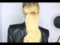 Chic Holiday Ponytail hair tutorial as seen on Leanna Bartlett!