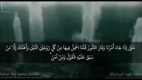 مقام الحجاز والبيات " القارئ محمد رضا سلمان
