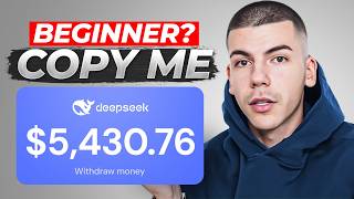 Easiest $125/Hour DeepSeek Tutorial (Make Money Online 2025)