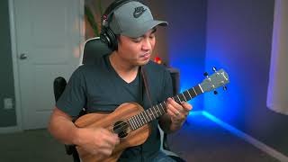 UKULELE FINGERSTYLE &quot;He Is Exalted&quot; instrumental arrangement by Zeno