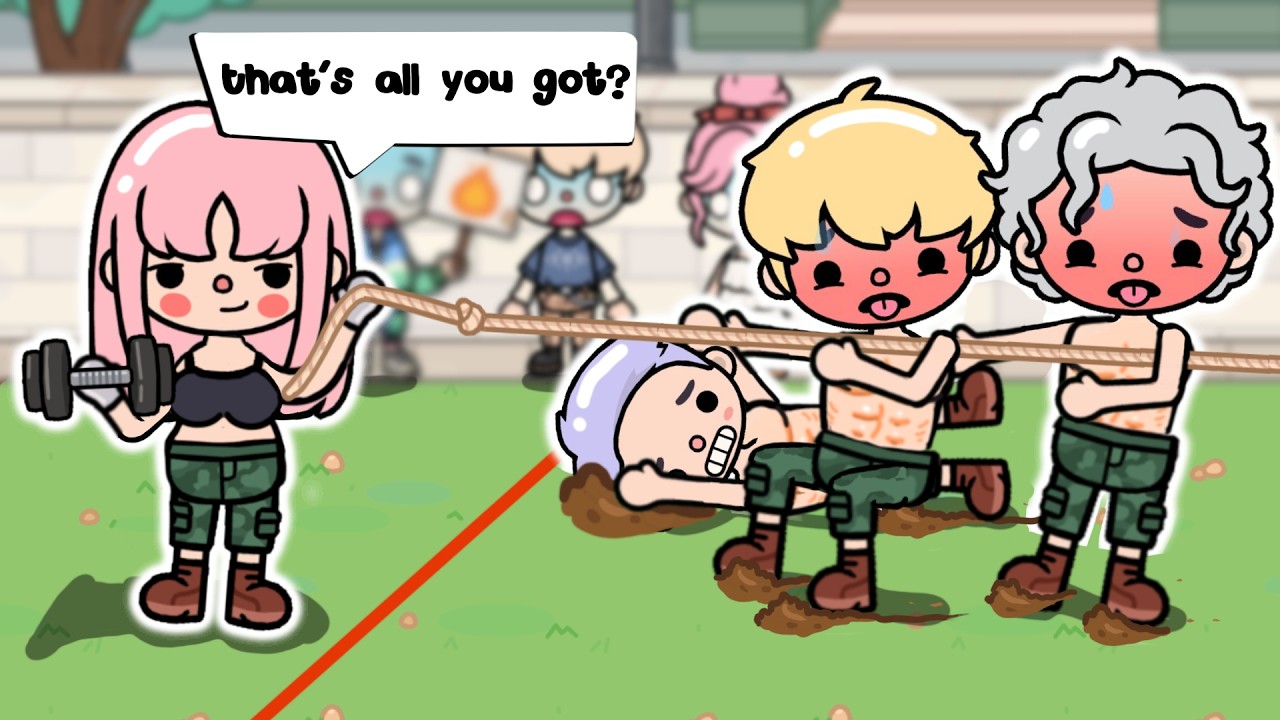 Сильная девушка в мужской военной школе 👧🏼🔥 История жизни Токи Бока | Тока Бока