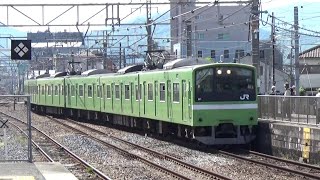 【加減速音がいい！】大和路線 201系 普通JR難波行き 柏原駅