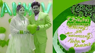 My3Rd Anniversary Neha Ka 3Rdanniversary मर 3 सलगर क फल वडय मर शद क वडय आ गई