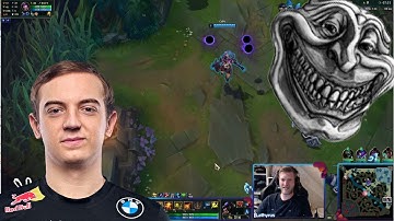 G2 Caps Trolling in SoloQ, U MAD ?