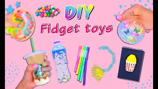 7 DIY Fidget Toys Ideas - Viral TikTok Videos - Stress Relief Toys