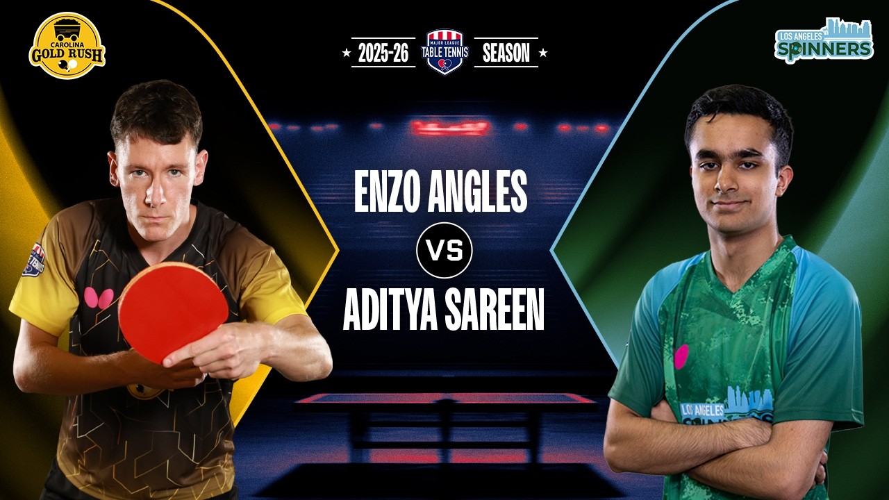 MATCH HIGHLIGHTS: Enzo Angles vs Aditya Sareen | MLTT Week 13 (Hollywood, FL)