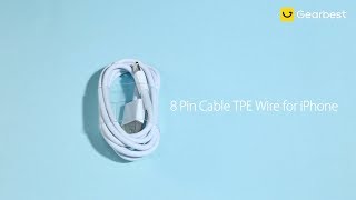 8 Pin Fast Charging Cable Data Transmission TPE Wire for iPhone - Gearbest.com screenshot 5