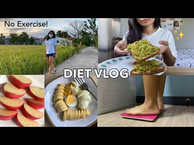 How I lost 3kg in 3 Days *short term diet 🍎🍌🍠 
