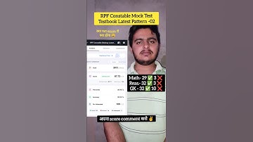 RPF Constable Mock Test | Testbook Full Mock Test  #rpfconstable #rpfconstable2024 #mocktest #shorts